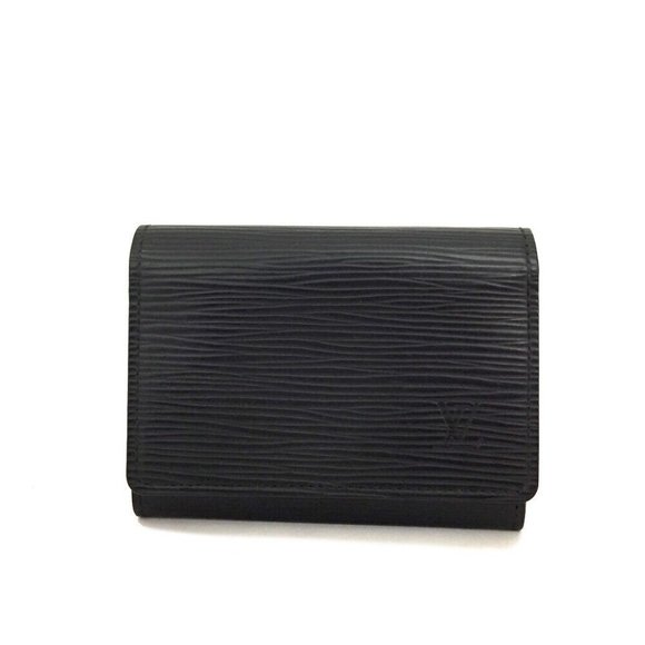 065124D Louis Vuitton Card Case Epi Pochette Cartes Visite Leather - Picture 1 of 9